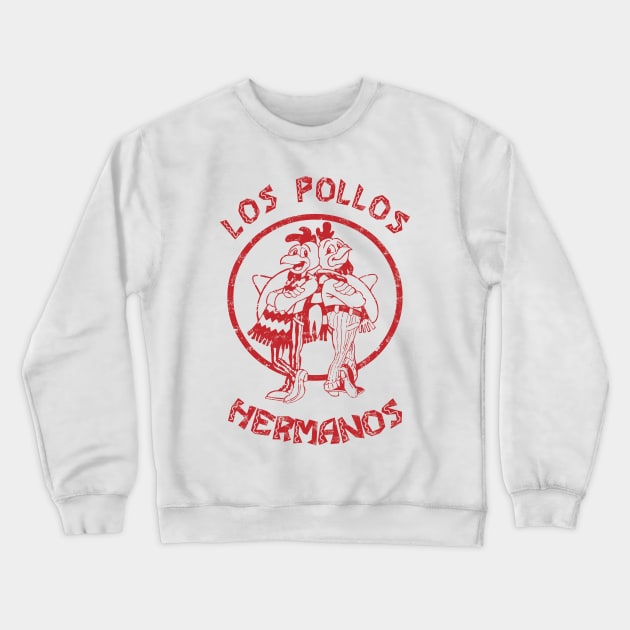 Los pollos hermanos Breaking Bad Crewneck Sweatshirt by mercert